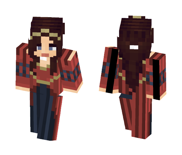 Returning to Her Roots - LOTC Edit - Female Minecraft Skins - image 1