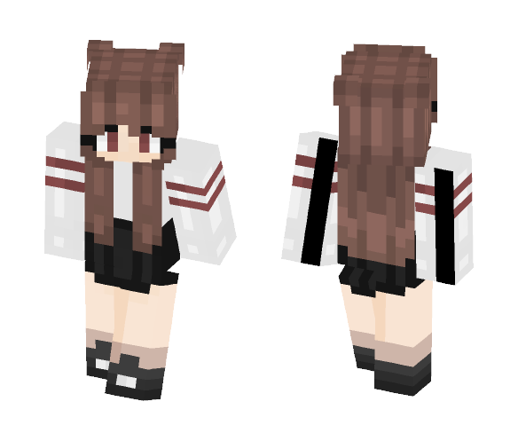 » Cute Dress Girl « - Cute Girls Minecraft Skins - image 1