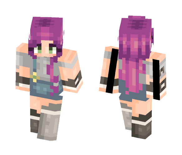 Face reveal (soon lol) - Female Minecraft Skins - image 1