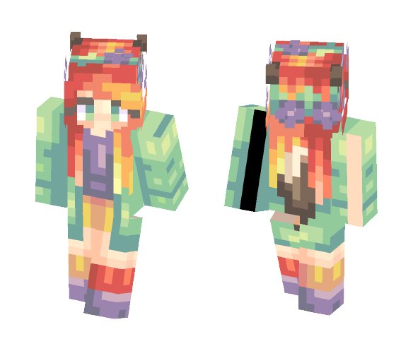 Foxy Fusion - Female Minecraft Skins - image 1