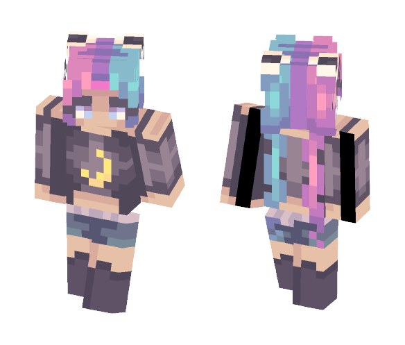 [ST] Spaceman - Female Minecraft Skins - image 1