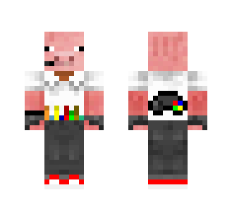 Gaming Pig - Male Minecraft Skins - image 2