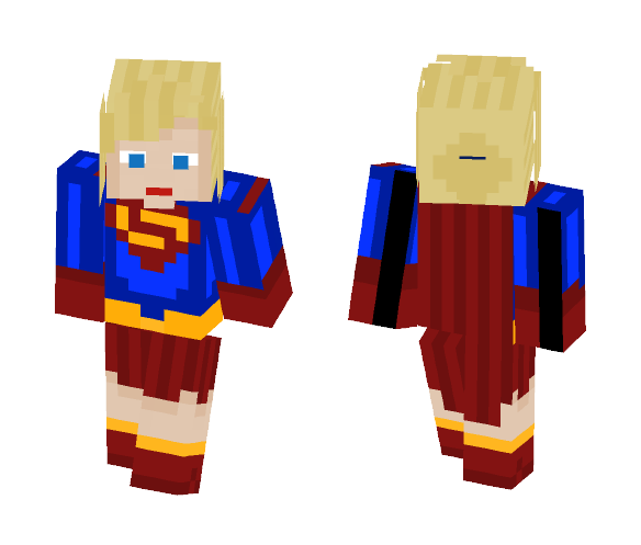 Supergirl 2016 - Female Minecraft Skins - image 1