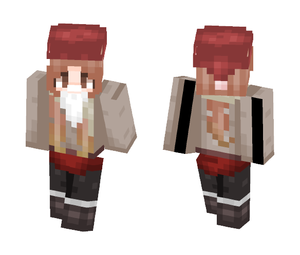 santa hat - Female Minecraft Skins - image 1