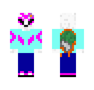 Pink Wolf - Male Minecraft Skins - image 2