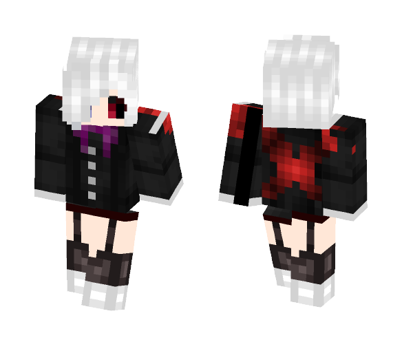 Demented Ghoul - Female Minecraft Skins - image 1