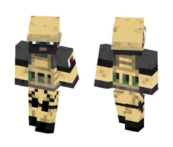 Nautica Corp. Tropischen Kommando - Male Minecraft Skins - image 1