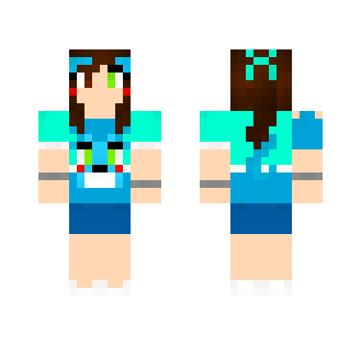 Bionic Bonnie Skin Girl - Girl Minecraft Skins - image 2
