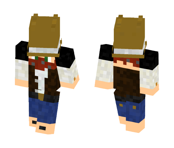 LotC Halfling Cowboy - Male Minecraft Skins - image 1