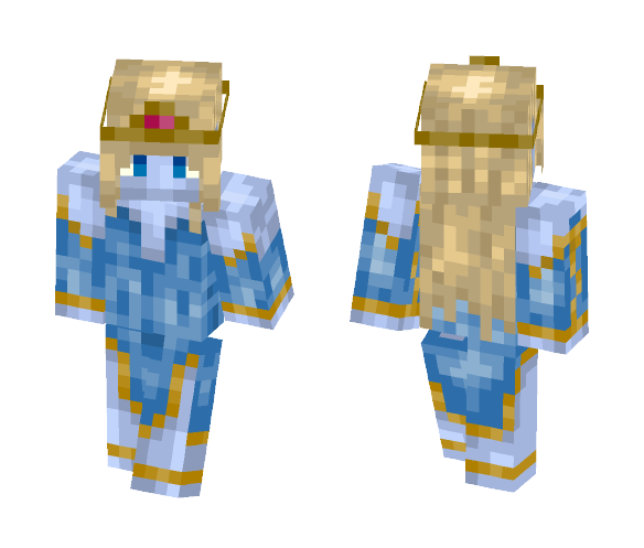 Ice Enchantress - Female Minecraft Skins - image 1