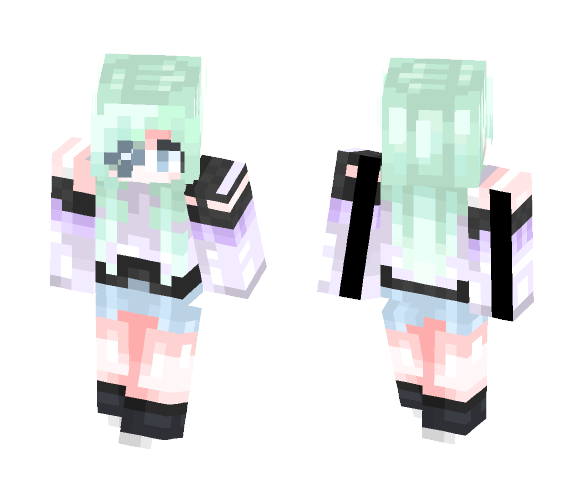 OC•Flowie - Female Minecraft Skins - image 1