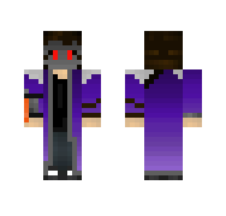 Purple drentchcoat - Male Minecraft Skins - image 2
