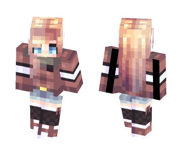 Sweet Caramel - Female Minecraft Skins - image 1