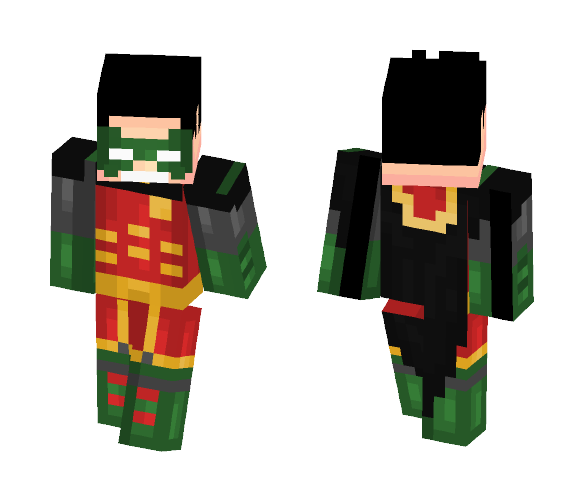 Damian Wayne - Son of Batman - Batman Minecraft Skins - image 1