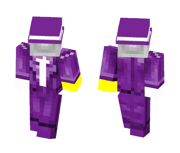 Suited Disco Head - Male Minecraft Skins - image 1