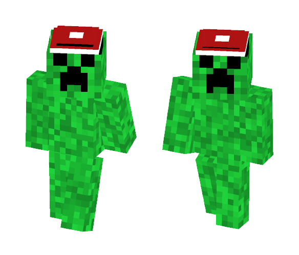 Santa Creeper - Interchangeable Minecraft Skins - image 1