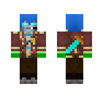 The Blue Guy - Male Minecraft Skins - image 2