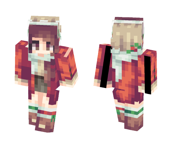 Mistletoe // OC - Female Minecraft Skins - image 1