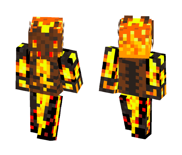 Magma Rager - Male Minecraft Skins - image 1