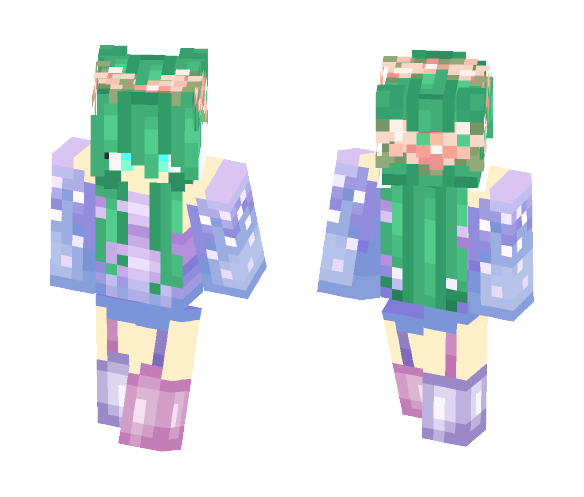 galaxy version of me - Female Minecraft Skins - image 1