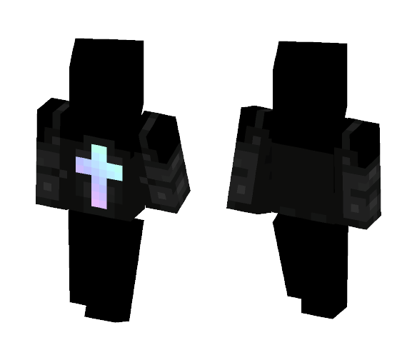 neon/rainbow cross shirt - Interchangeable Minecraft Skins - image 1