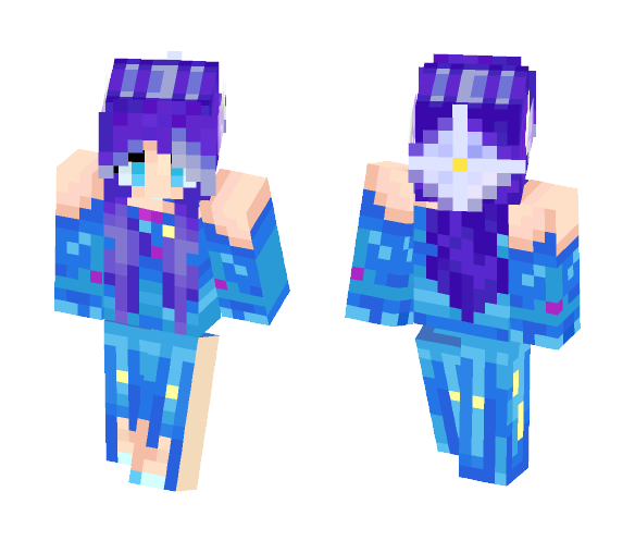 Nether Star Girl - Girl Minecraft Skins - image 1