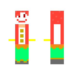 Cookie The Clown (Day) - Male Minecraft Skins - image 2