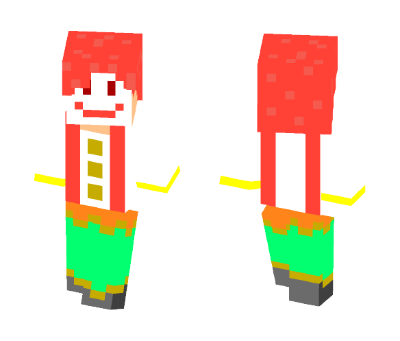 Cookie The Clown (Day) - Male Minecraft Skins - image 1