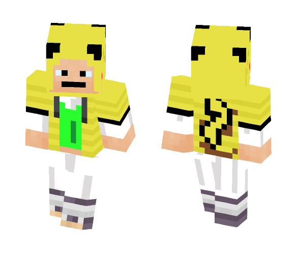 Pikachu Fan - Male Minecraft Skins - image 1