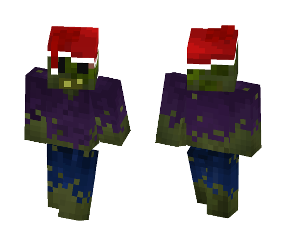 Zombie: Christmas edit - Christmas Minecraft Skins - image 1