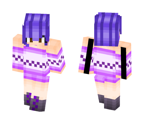 ♫ღ~Custom Winter Girl~ღ♫ - Female Minecraft Skins - image 1