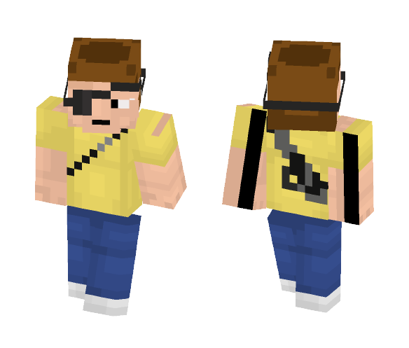 Evil Morty- Rick And Morty - Male Minecraft Skins - image 1
