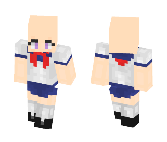Akedemi Highschool Girl Uniform - Girl Minecraft Skins - image 1