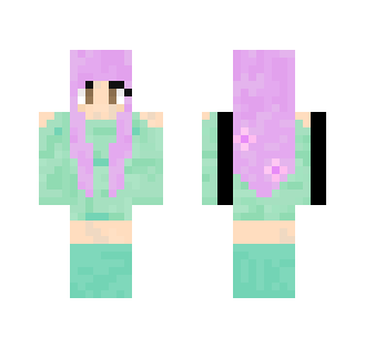 Pink mint - Female Minecraft Skins - image 2