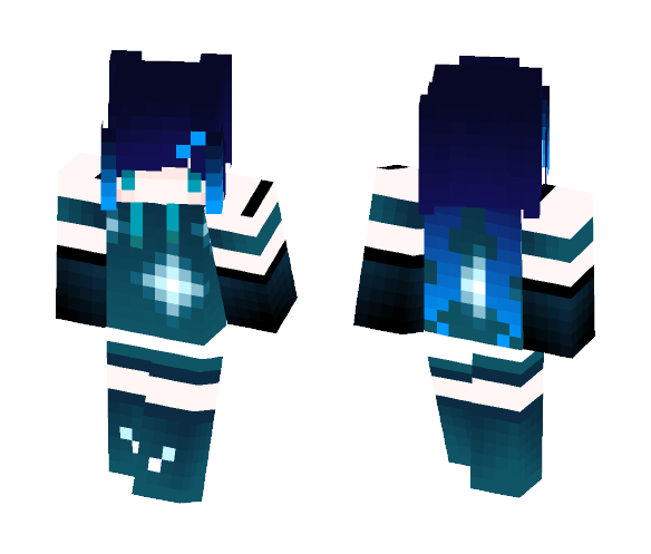 girl78 3 pixel arms - Female Minecraft Skins - image 1
