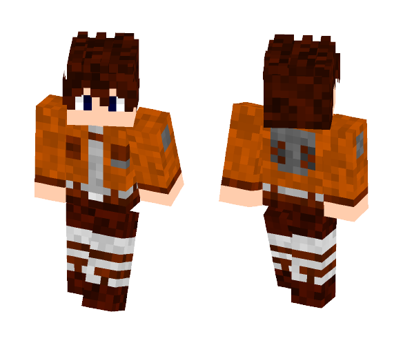 Eren Jeager (Attack On Titan) - Male Minecraft Skins - image 1