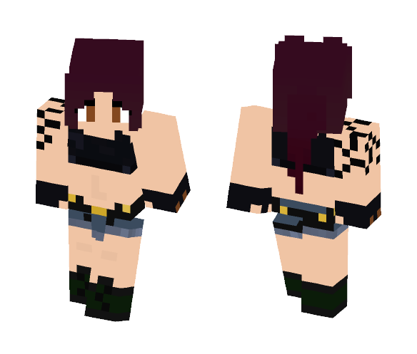 Black Lagoon Revy - Female Minecraft Skins - image 1