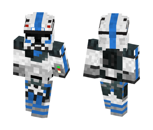 Arc Trooper CT-5555 - Male Minecraft Skins - image 1