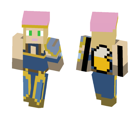 Fire Emblem Fates - Bow Knight - Female Minecraft Skins - image 1