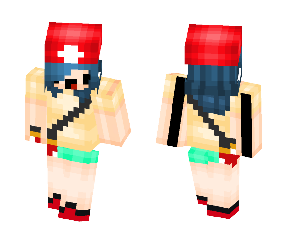 Me as an Alolan trainer - Female Minecraft Skins - image 1