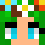 Grass Elemental - Female Minecraft Skins - image 3