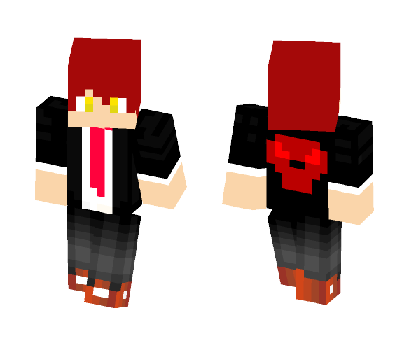 Red .-. - Male Minecraft Skins - image 1