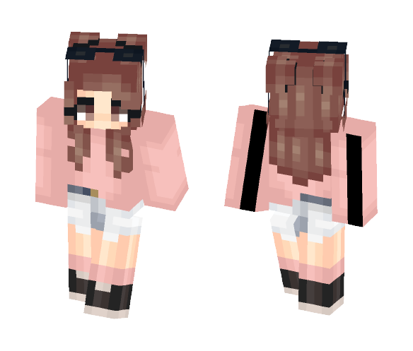 A Day At The Mall~ (Better in 3D) - Female Minecraft Skins - image 1