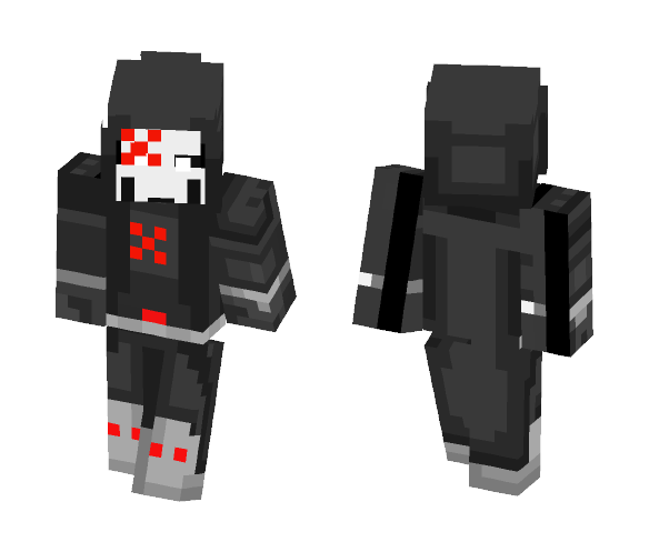 Red X -Dc - Comics Minecraft Skins - image 1