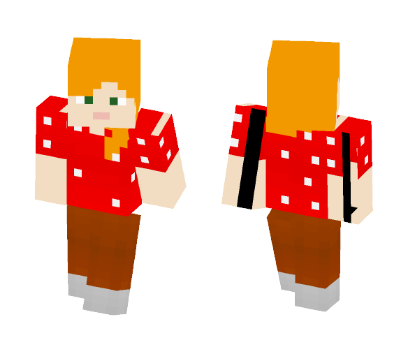 Cool Christmas Girl - Christmas Minecraft Skins - image 1