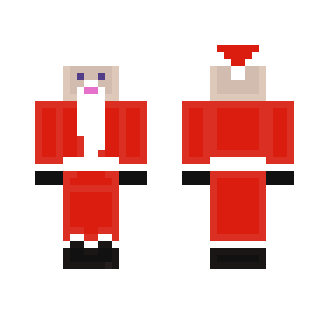 Simple Santa (fixed) - Male Minecraft Skins - image 2
