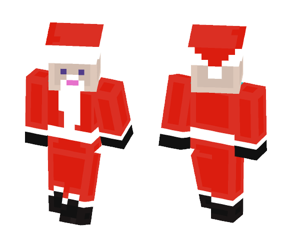 Simple Santa (fixed) - Male Minecraft Skins - image 1