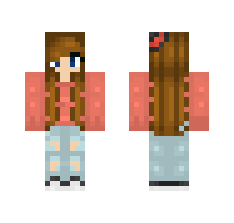 Casual Winter ^-^ - Female Minecraft Skins - image 2