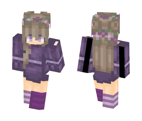 ????‍~Lilac Skies~????‍ - Female Minecraft Skins - image 1