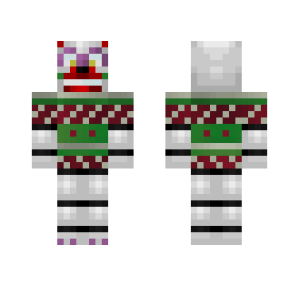 Christmas Funtime Foxy - Christmas Minecraft Skins - image 2